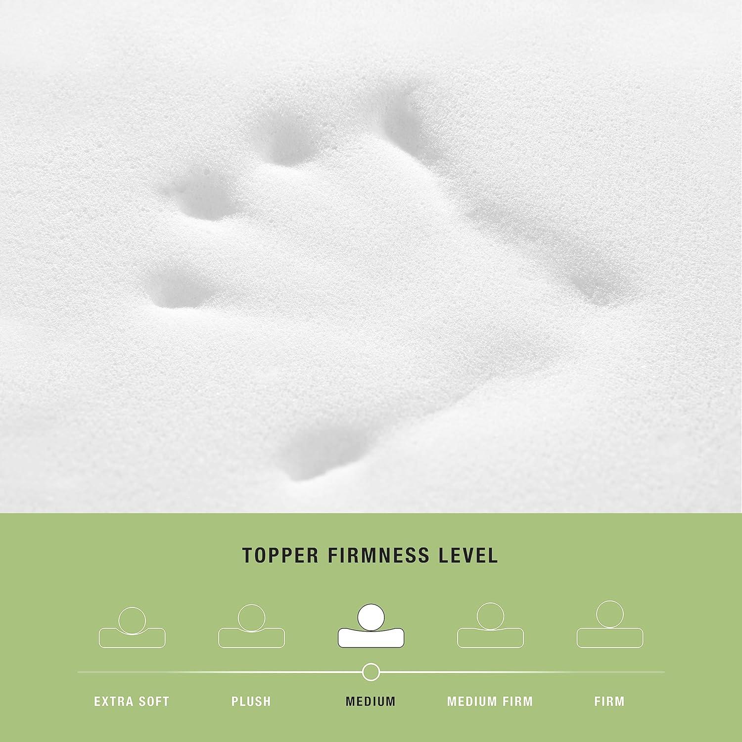 SensorPEDIC 2'' Memory Foam Mattress Topper