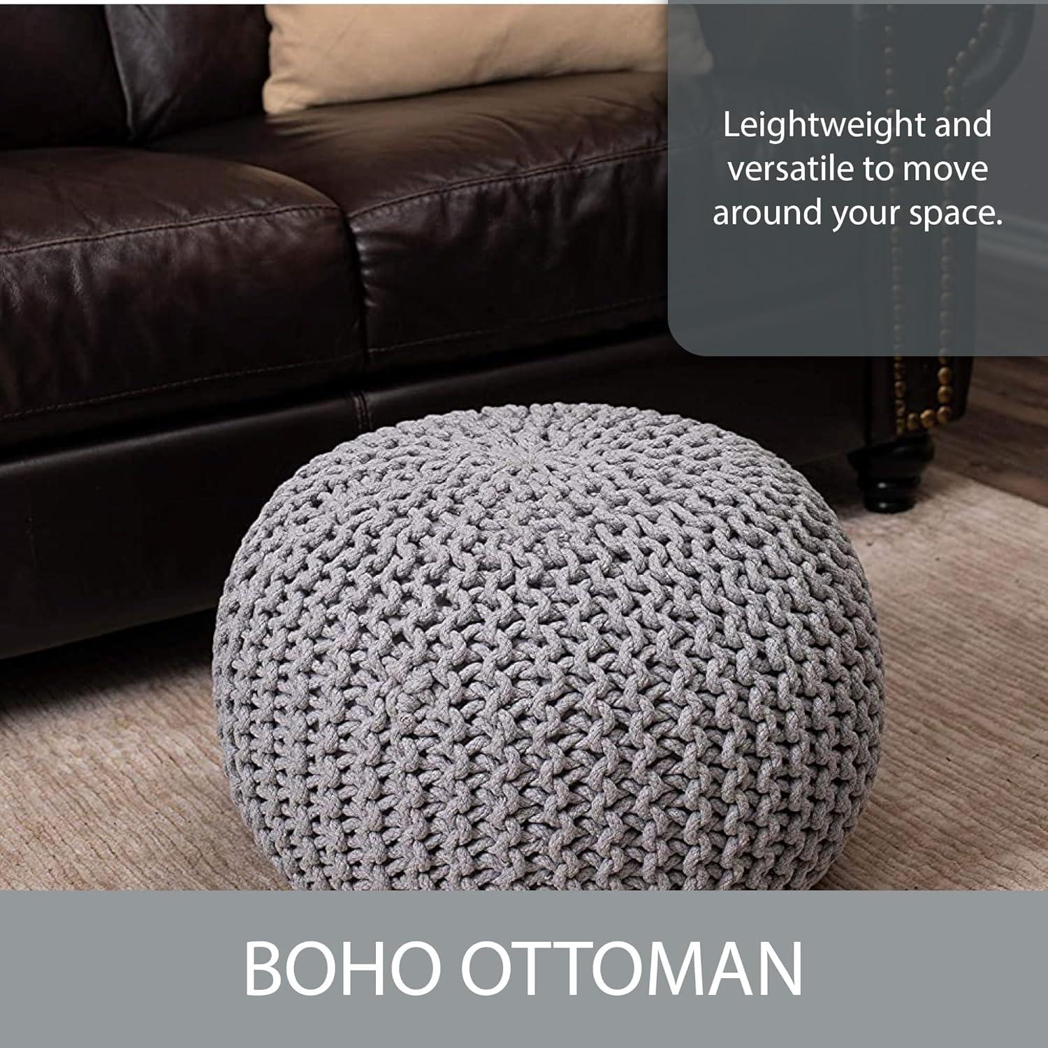 Upholstered Pouf