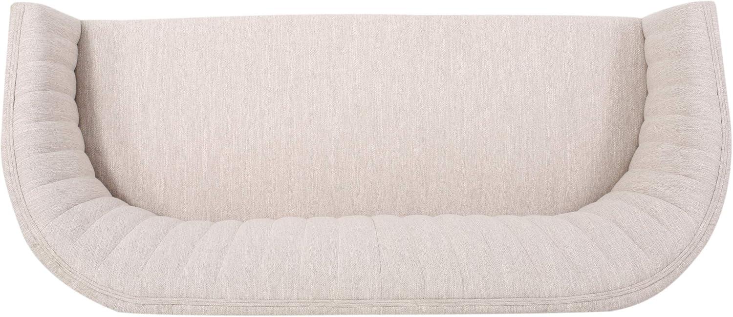 Galena Mid-Century Loveseat Beige - Christopher Knight Home