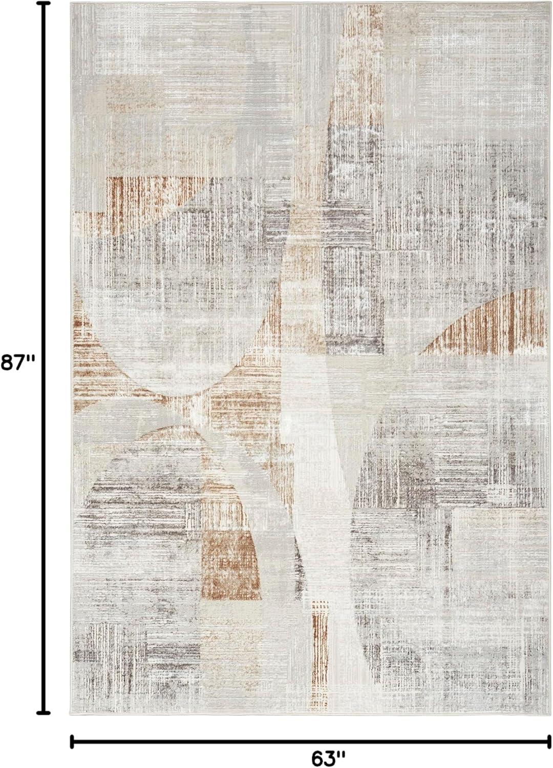 Inspire Me! Home Décor Iliana Modern Dimensional Indoor Area Rug