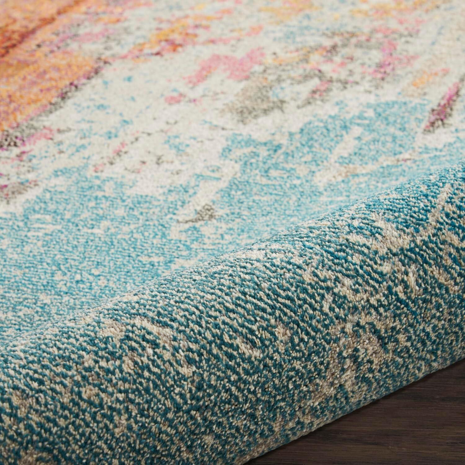 Nourison Celestial CES02 Sealife Area Rug 2'2" x 7'6"