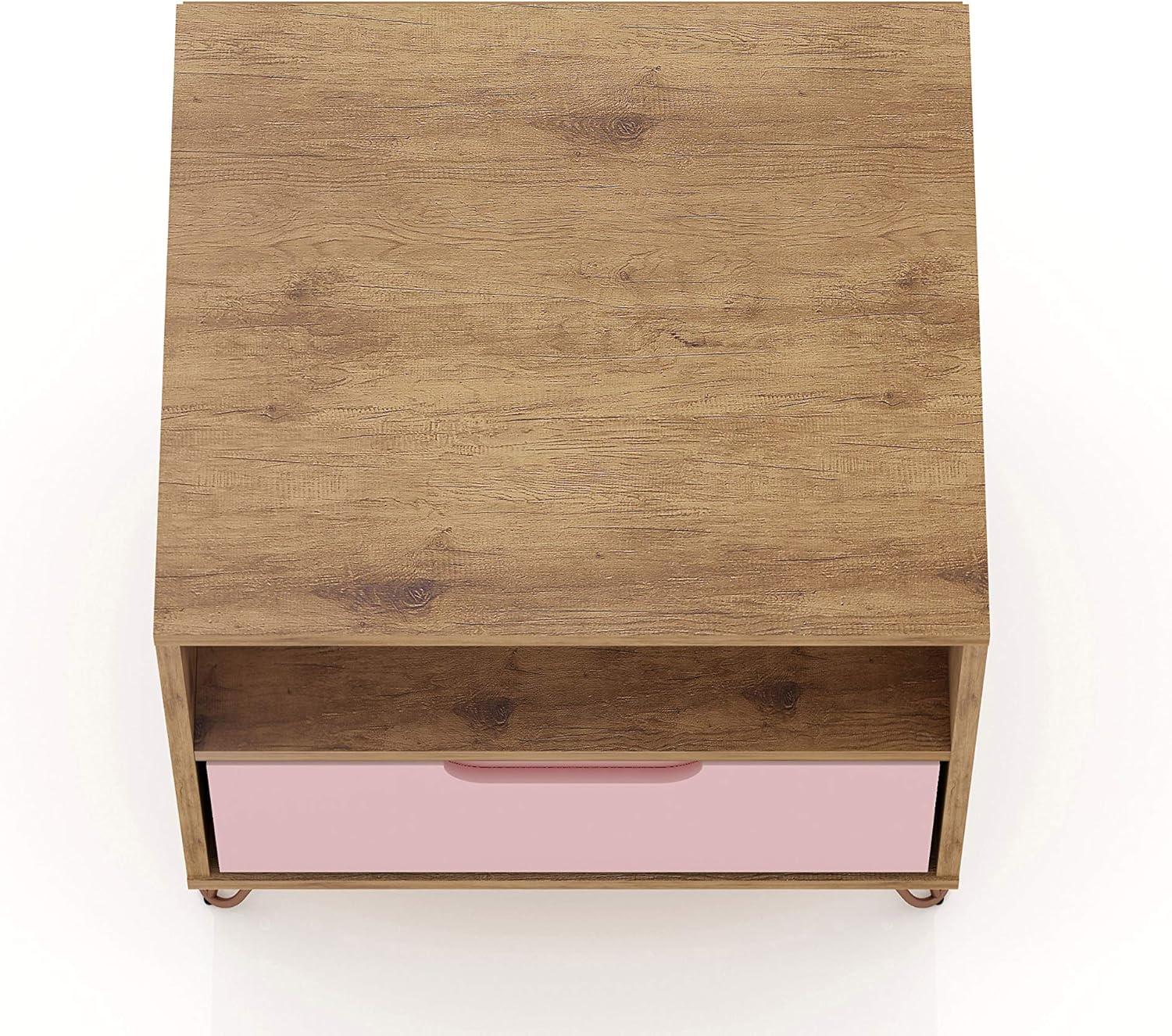 1.0 Rockefeller Nightstand - Manhattan Comfort