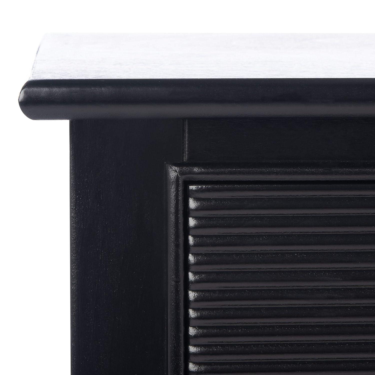 Ryder 2 Drawer Console Table - Black - Safavieh
