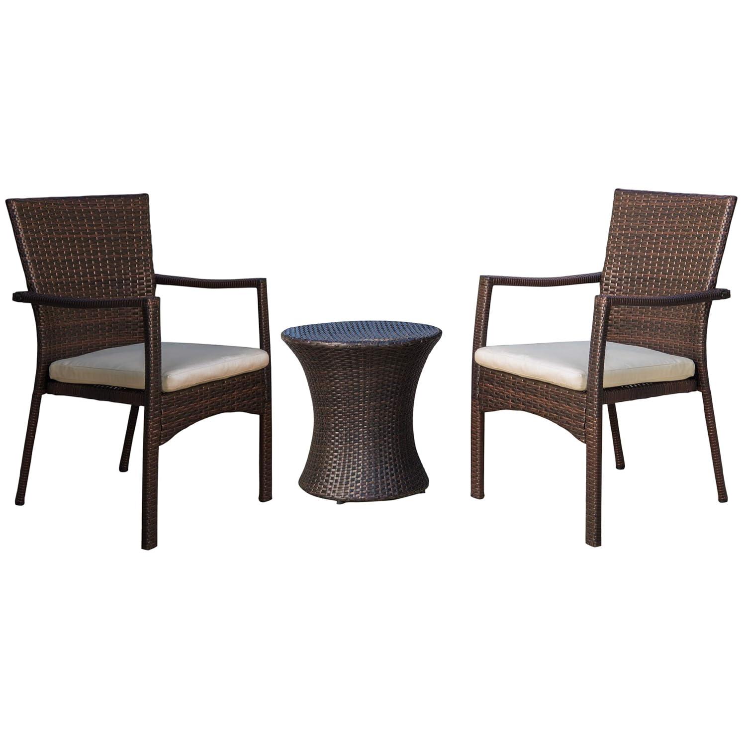 Wrought Studio™ Ault 3 Piece Conversation Set with Cushions
