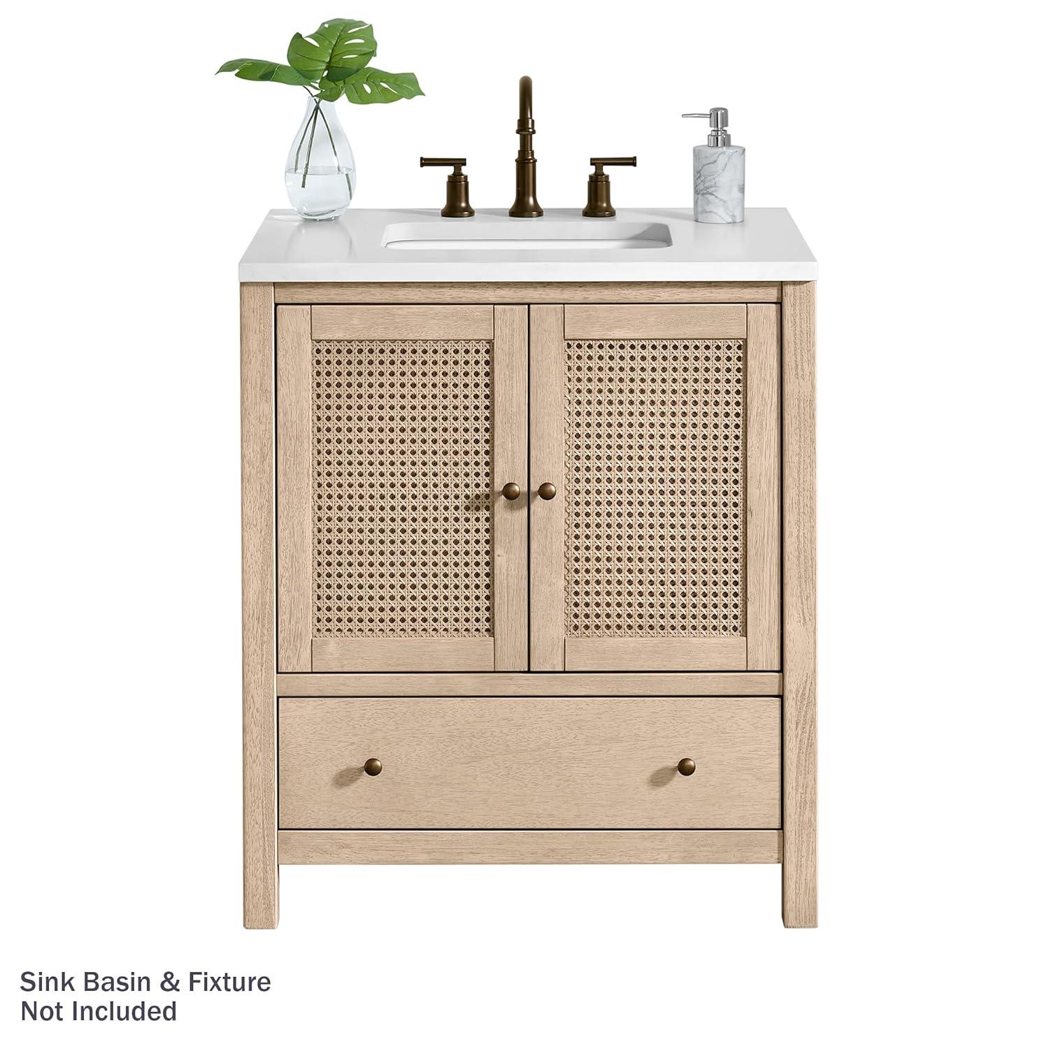 Alaterre Furniture Lucca 30in Bathroom Vanity