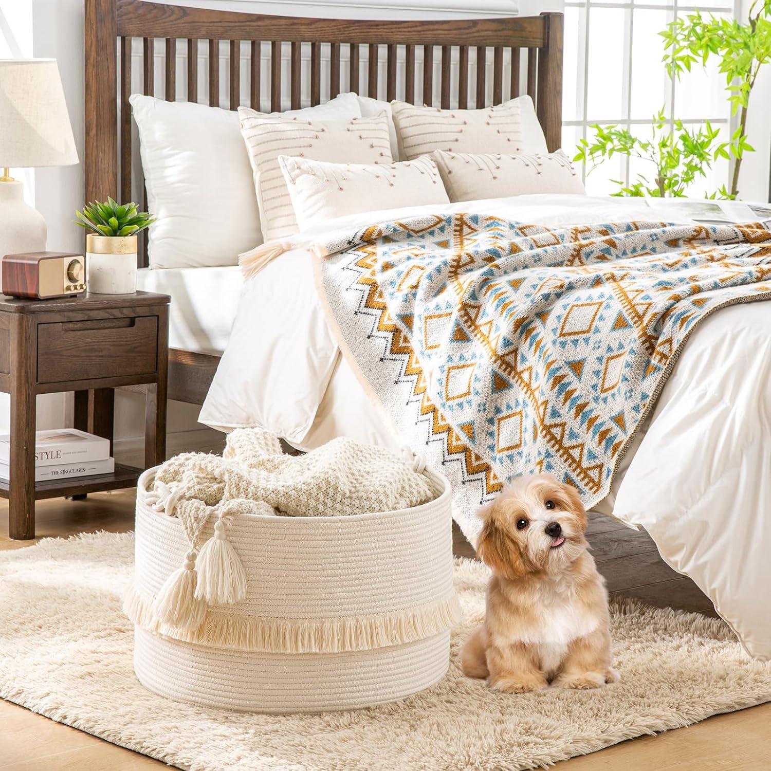 Beachcrest Home™ Fabric Laundry Basket