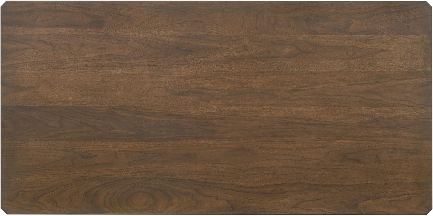 Wethersfield Dining Table with Clipped Corner Medium Walnut