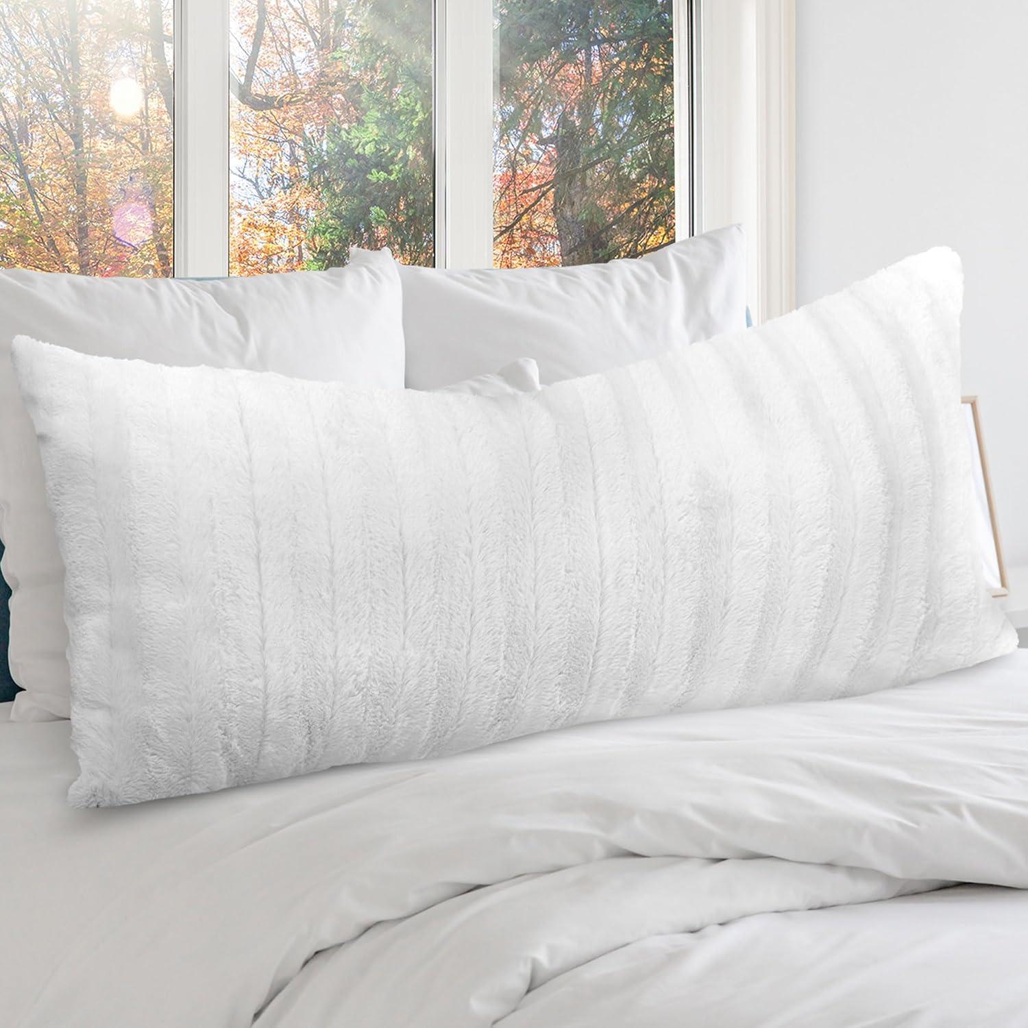 Faux Fur Throw Pillow