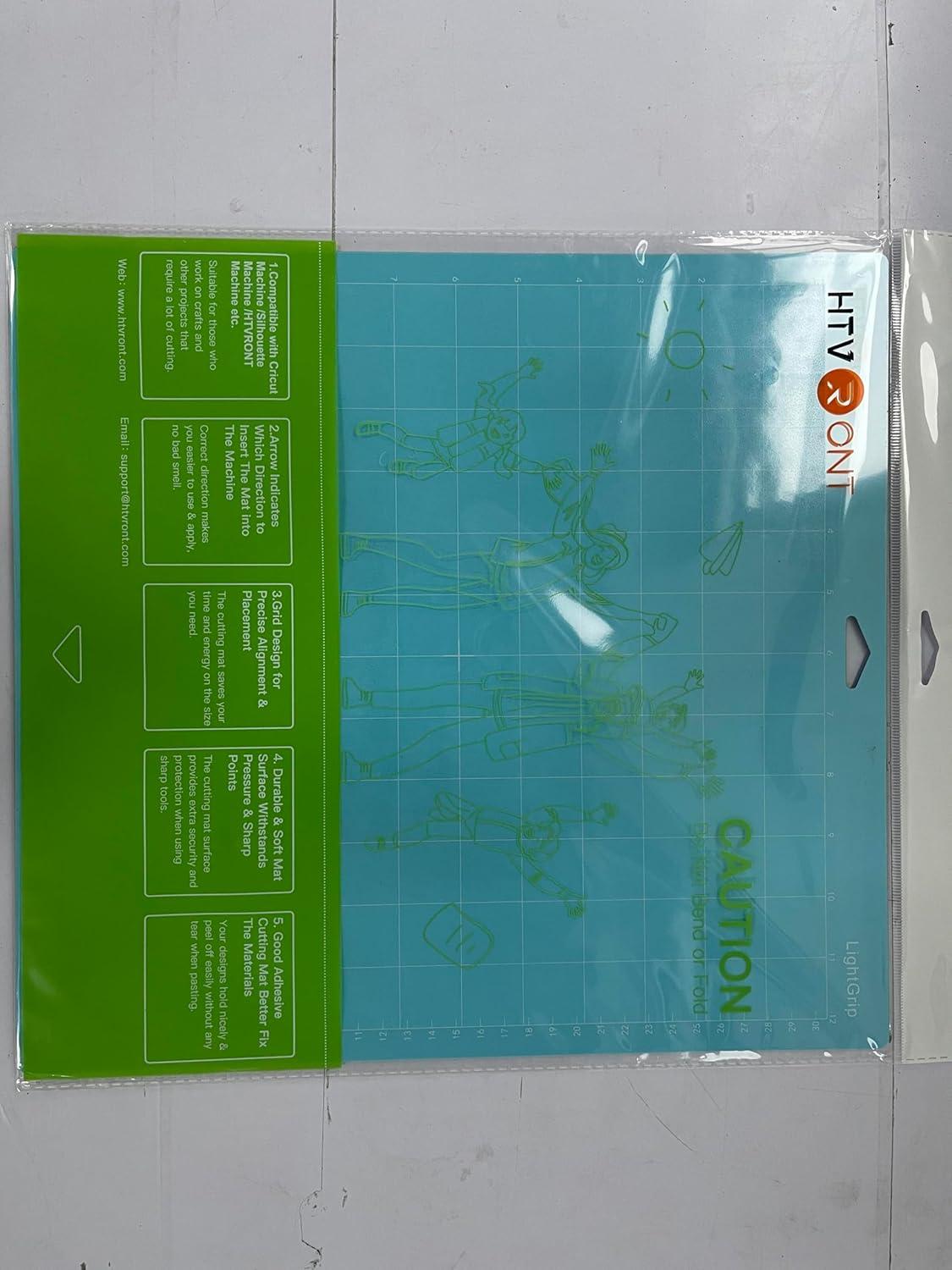 HTVRONT 3 Pack 12" x 12" Standard Grip Cutting Mat for HTVRONT Explore Air 2/Air/One/Maker