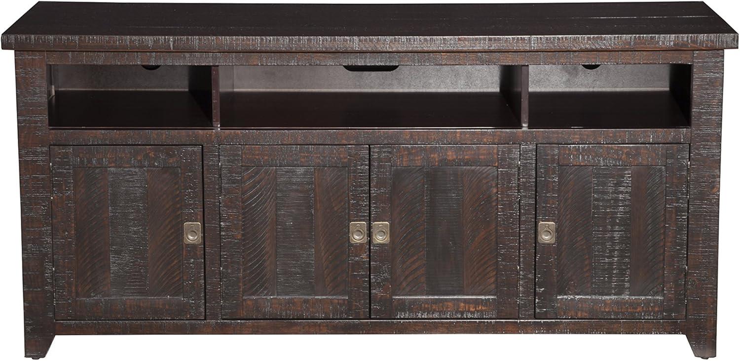 Coffee Plantation 65" Solid Wood TV Stand Espresso - Martin Svensson Home