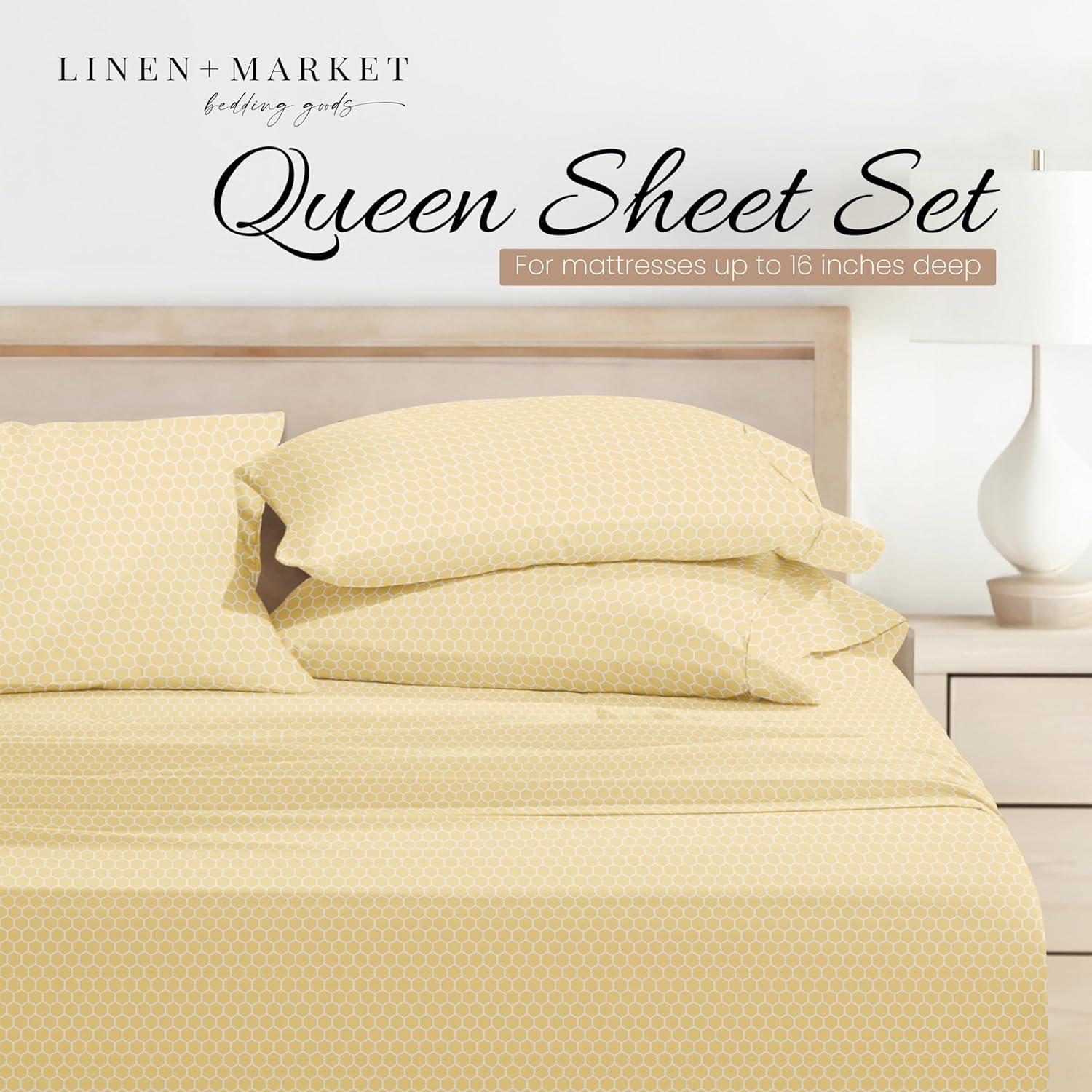 Simply Soft™ Honeycomb Pattern Microfiber Sheet Set