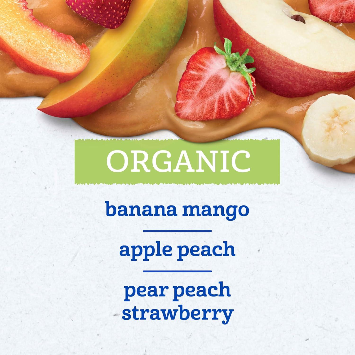 Gerber Stage 2 Organic Baby Food Pouches - Fruit & Veggie Value Pack - 3.5oz/9pk