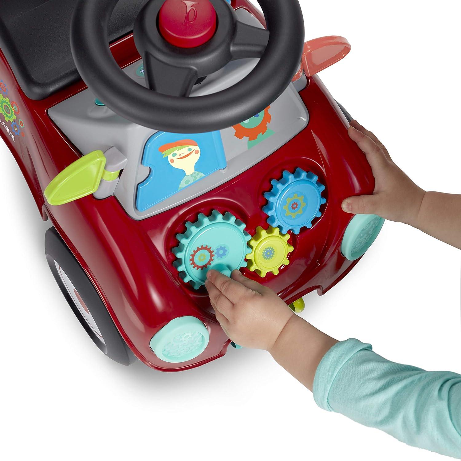Radio Flyer Busy Buggy Ride-On: Educational Toy for Memory & Motor Skills