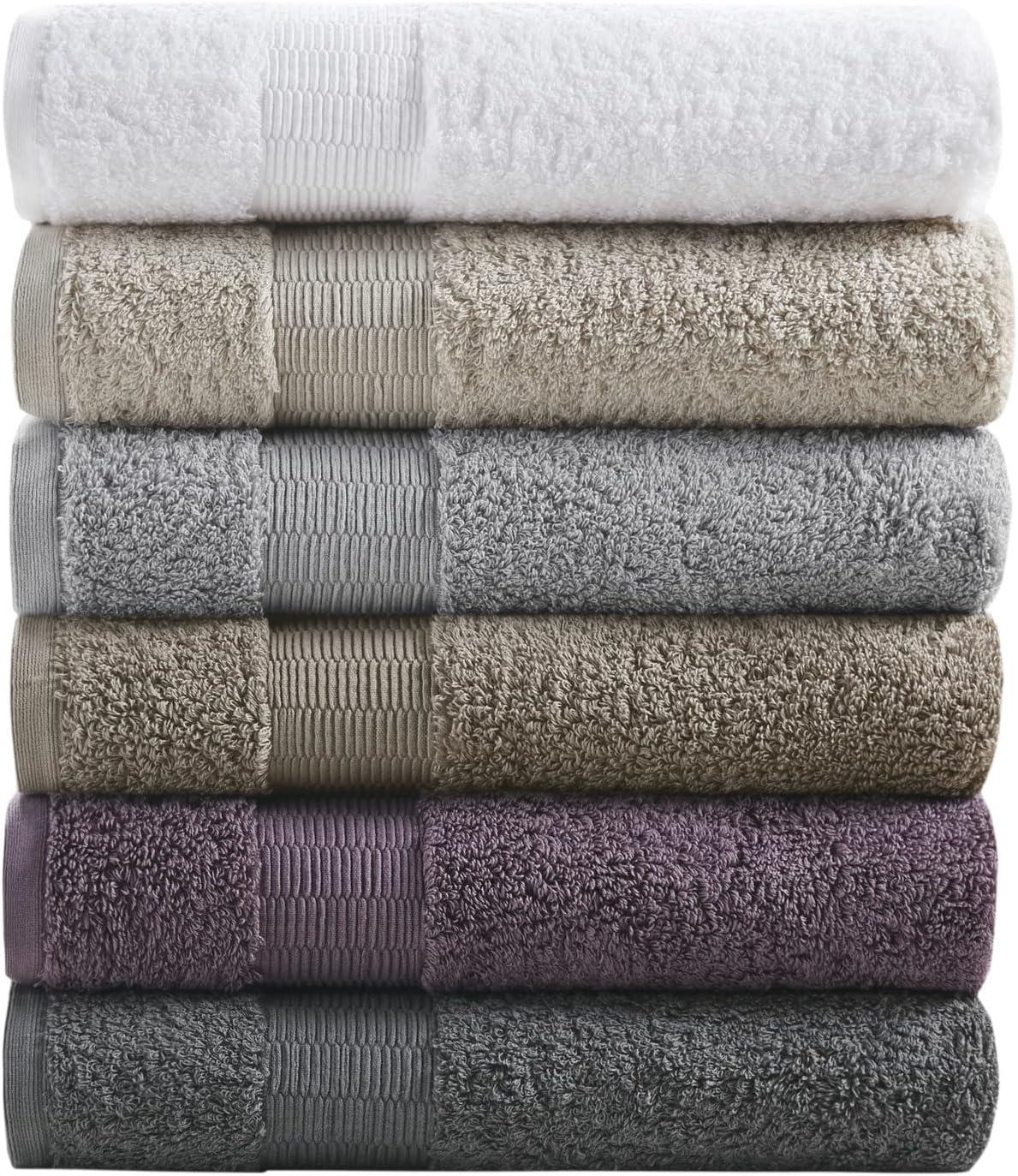 Luxurious 100% Egyptian Cotton 6-Piece Towel Set