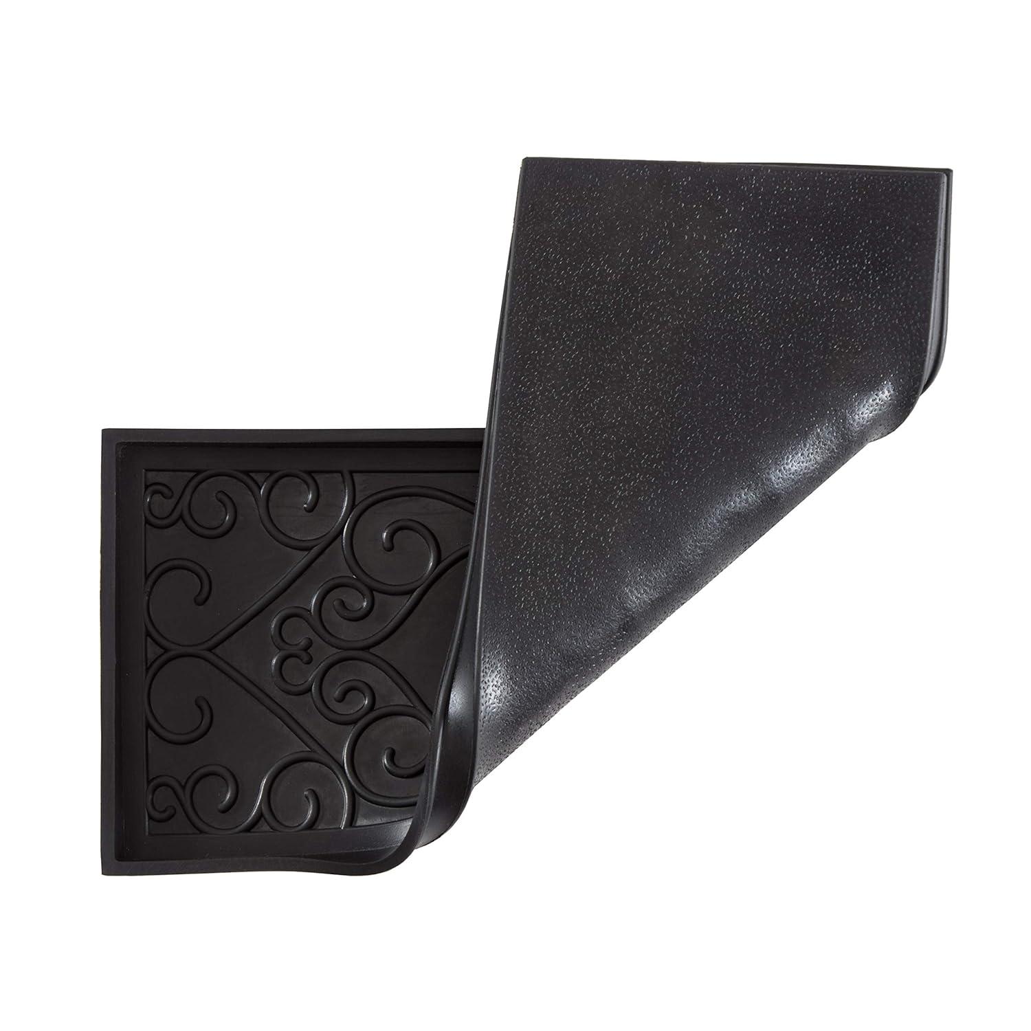 Anji Mountain Eco-Friendly Rubber Boot Tray for Muddy Shoes, Garden Tools, and Pet Supplies (Available in Multiple Sizes)