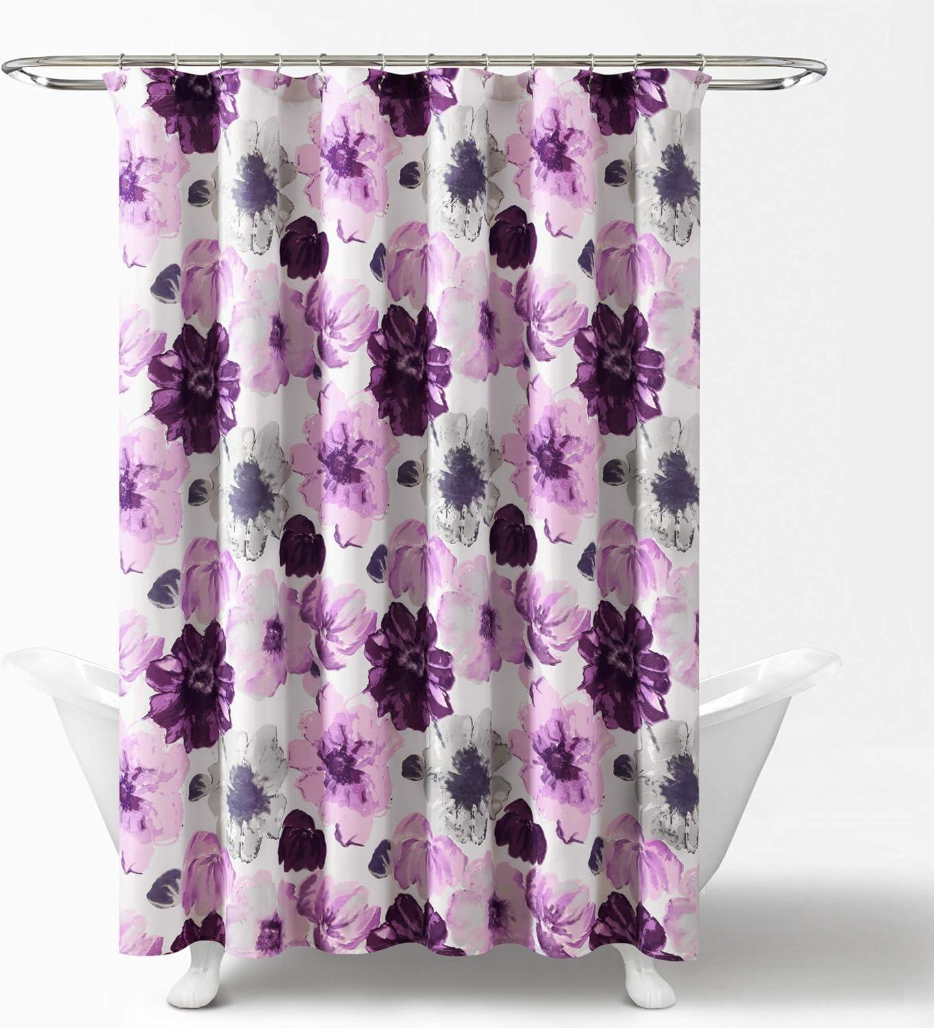 Torre & Tagus Leah Floral Shower Curtain