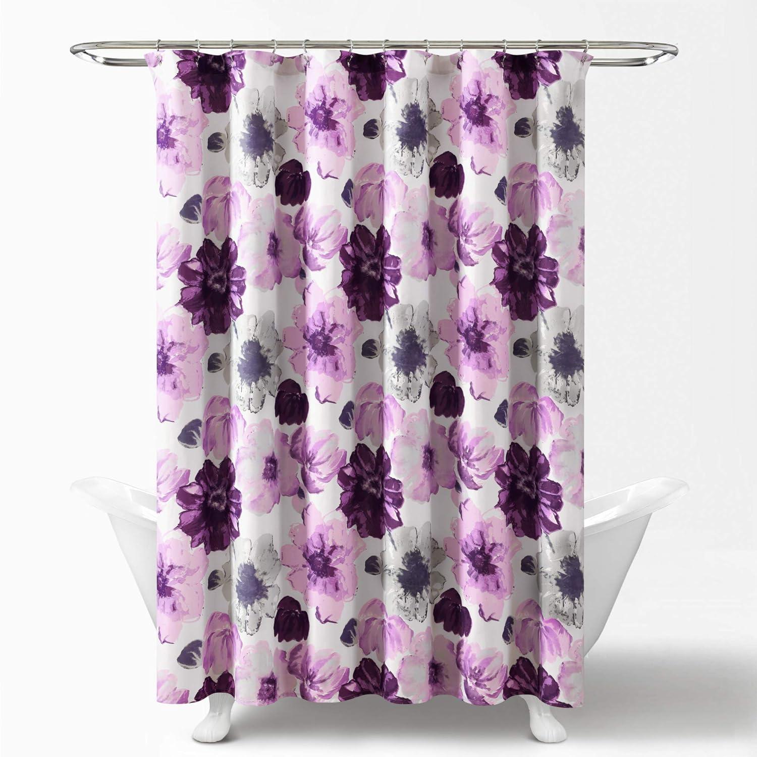 Torre & Tagus Leah Floral Shower Curtain