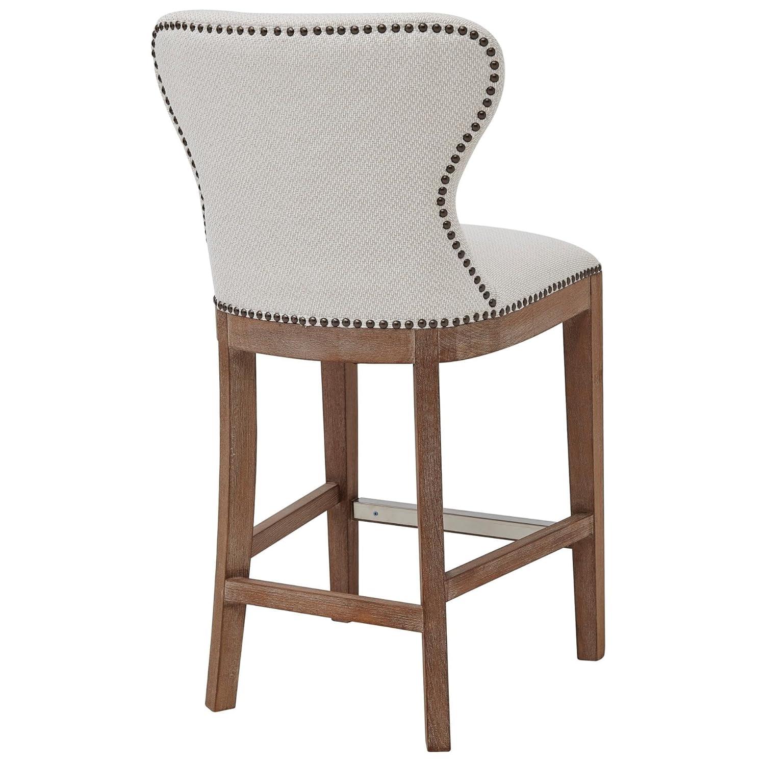 New Pacific Direct Dorsey Fabric Counter Stool