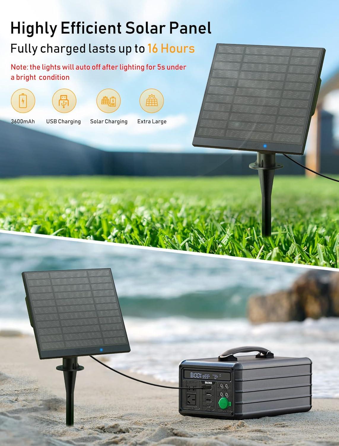 29Feet Solar String Lights Outdoor G40 Patio Lights with 25 LED Shatterproof Bulbs, 4 Light Modes, Weatherproof Hanging Lights for Backyard Bistro Pergola Party Decor, E12 Base, 2700K, Black