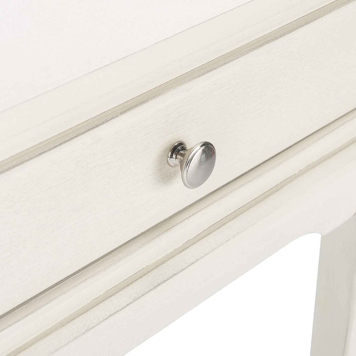 Opal 2 Drawer Console Table - CNS5726A - Off-White - Safavieh