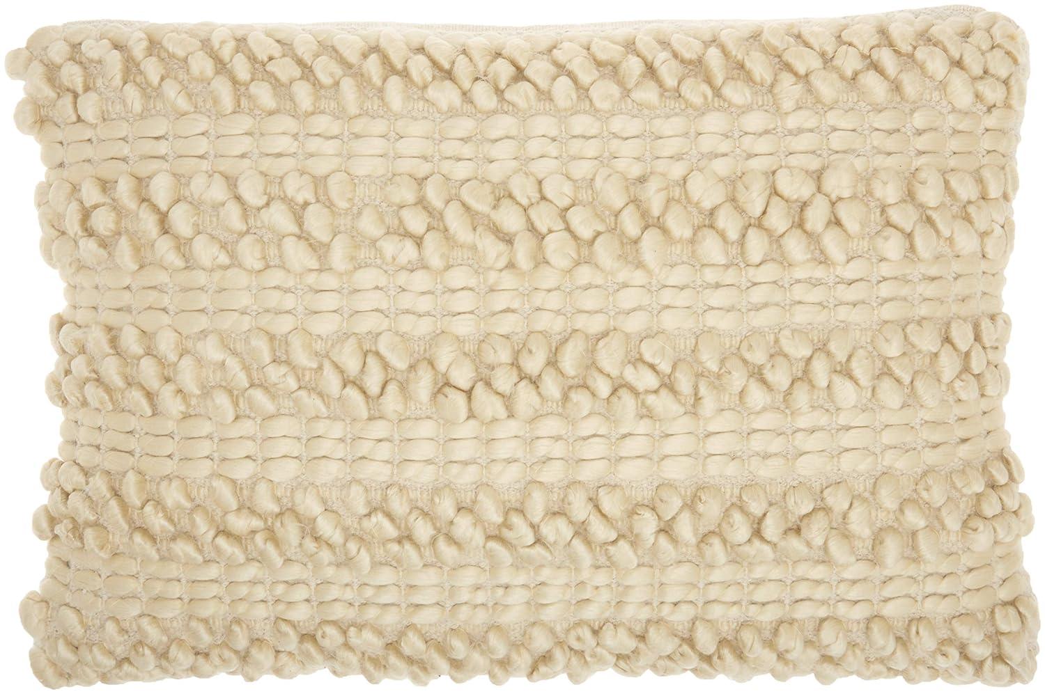 Mina Victory Striped Throw Pillow With Texture & Reviews | Wayfair