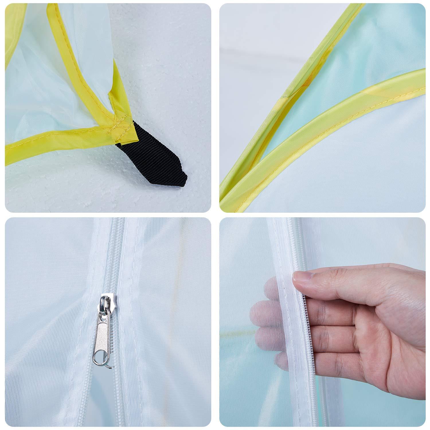 Pop Up Baby Beach Tent, UPF 50+ Sun Shelter with Pool, Portable Mosquito Net for Infant