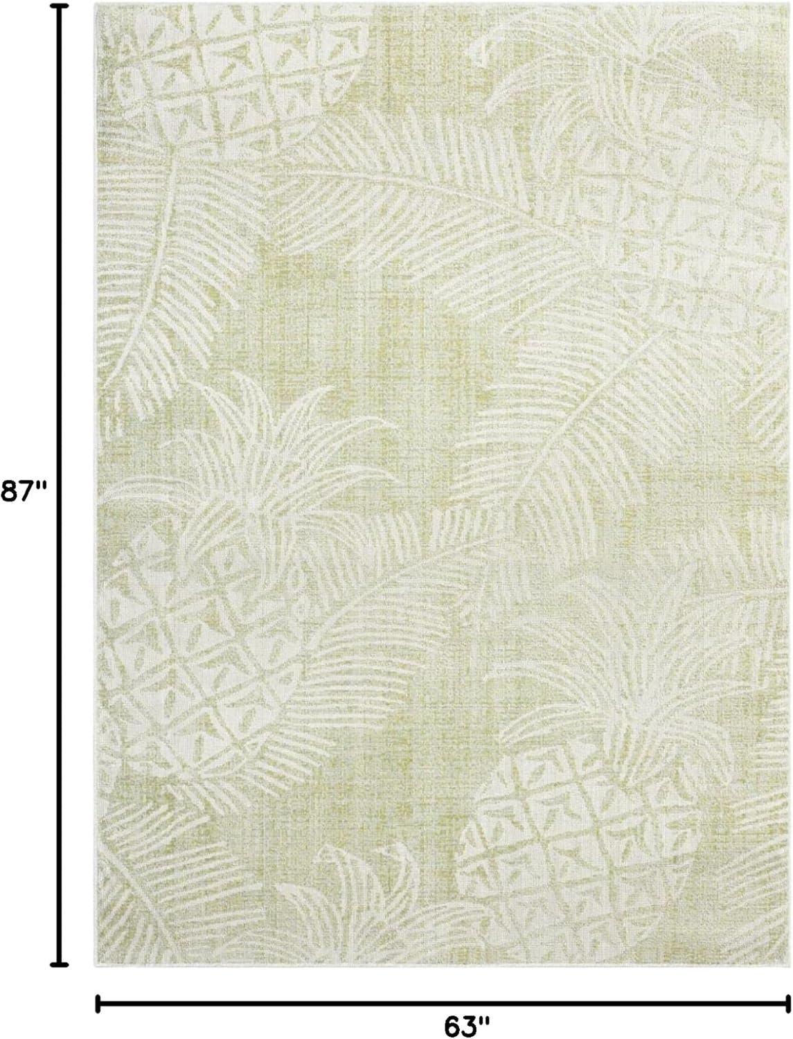 Tommy Bahama Malibu Pineapple Taupe Indoor / Outdoor Area Rug