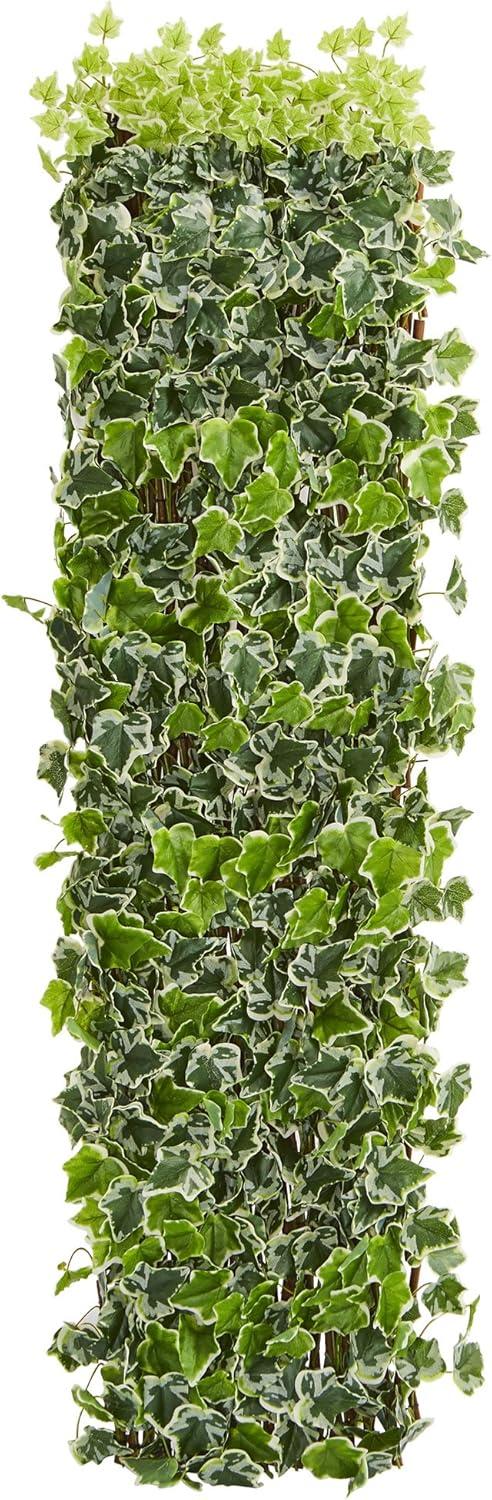 Nearly Natural 39-in English Ivy Expandable Fence UV Resistant & Waterproof