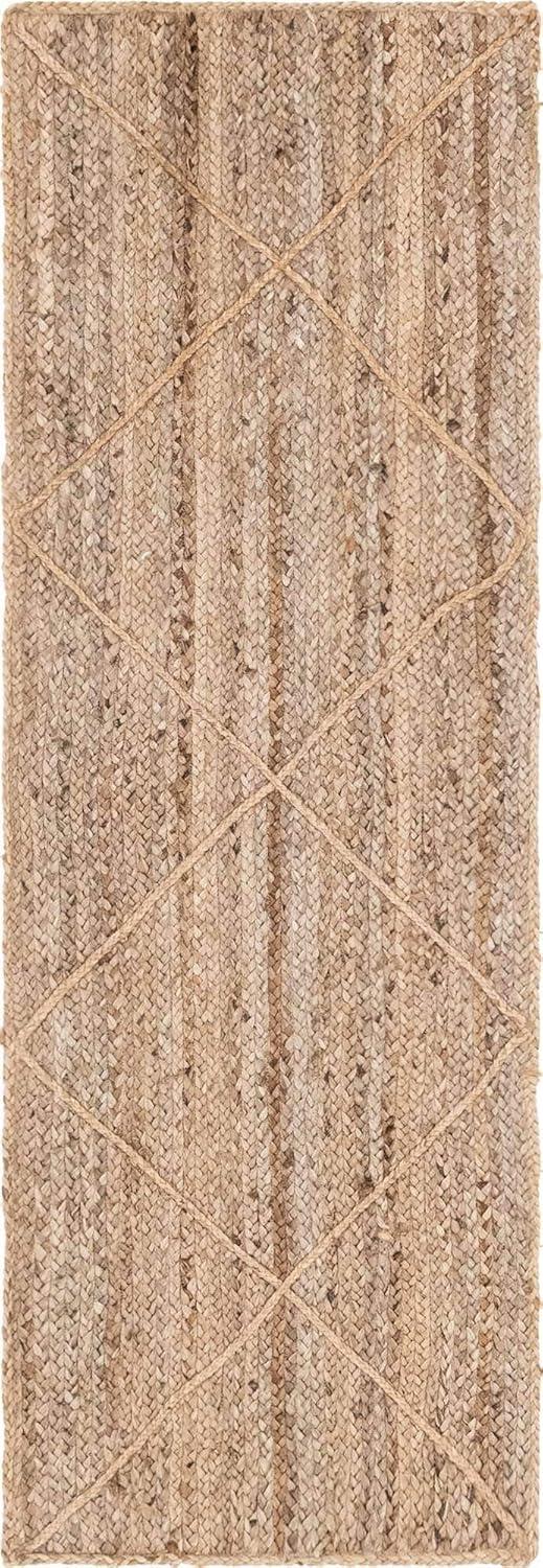 Unique Loom Braided Jute Area Rug