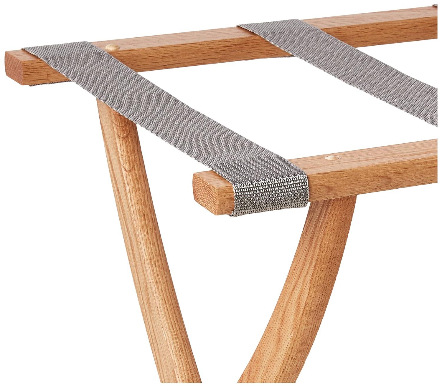 Folding Oak,Wood Luggage Rack