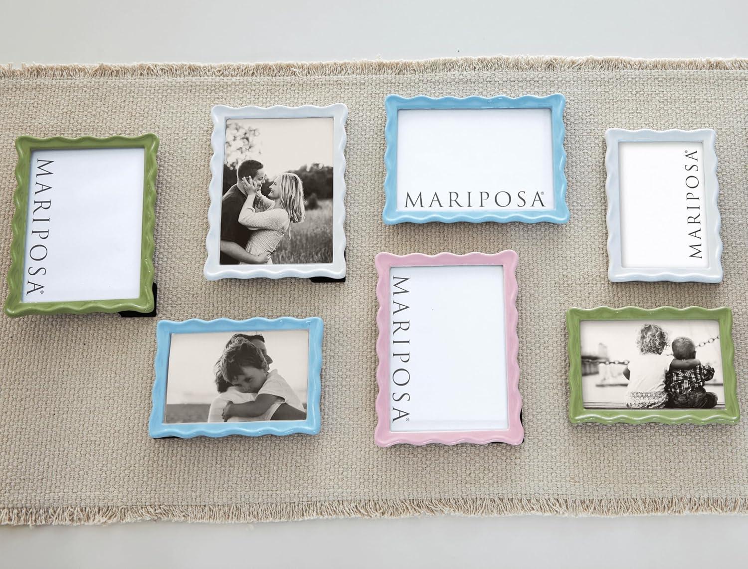 Mariposa Wavy Green 5x7 Frame