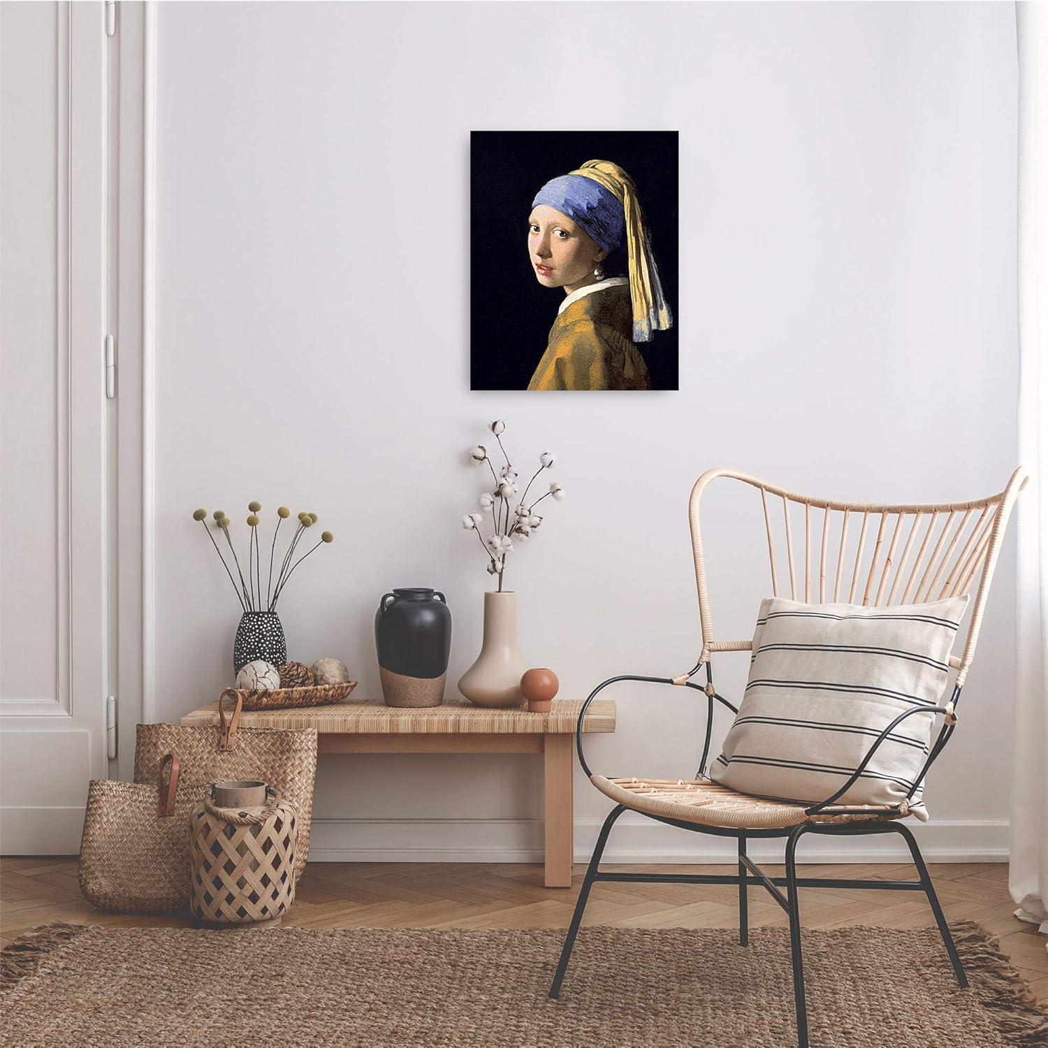 "Girl With Pearl Earring, Jan Vermeer - CANVAS OR FINE PRINT WALL ART"