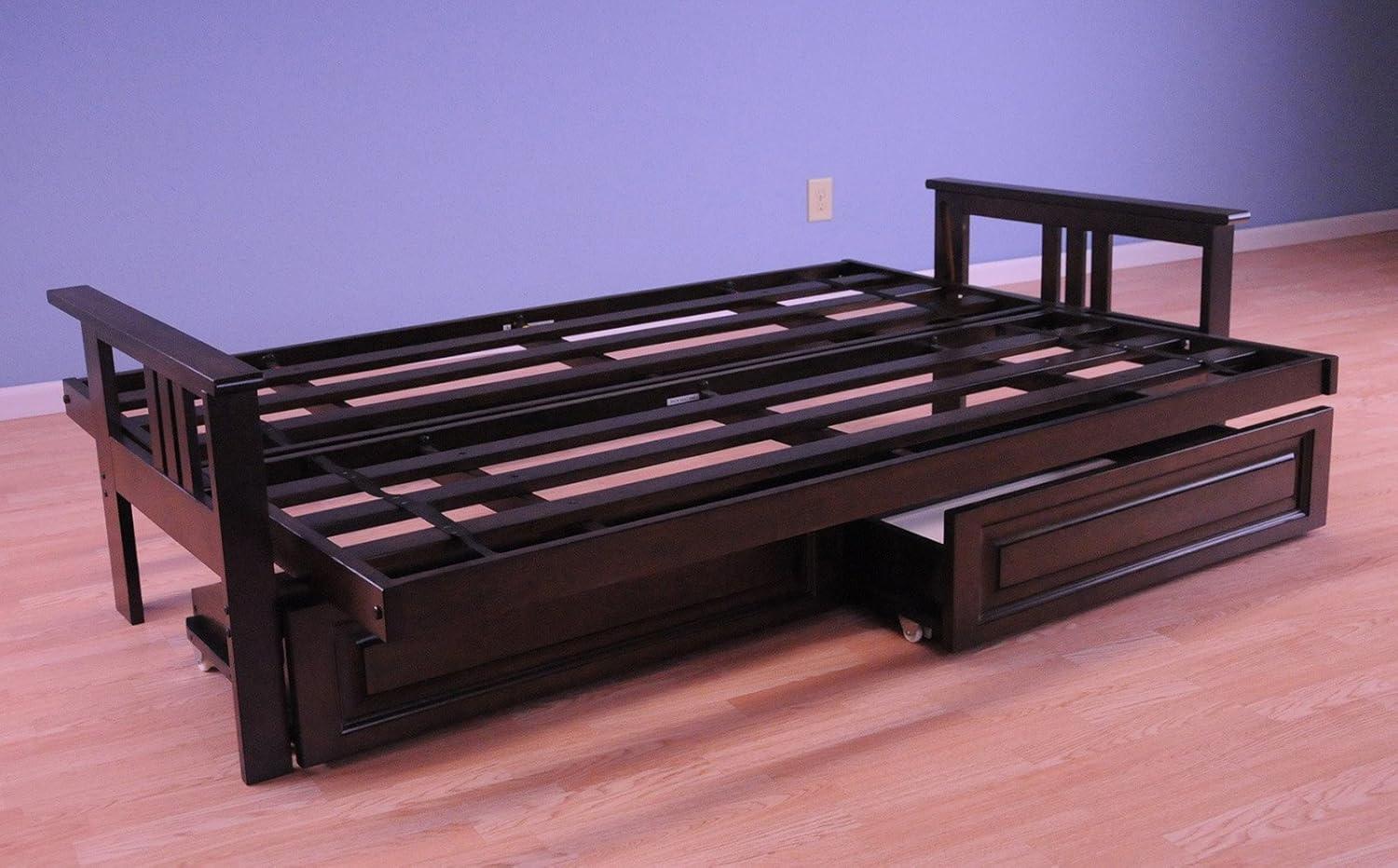 Kodiak Furniture Monterey Full-size Contemporary Solid Wood Frame in Espresso