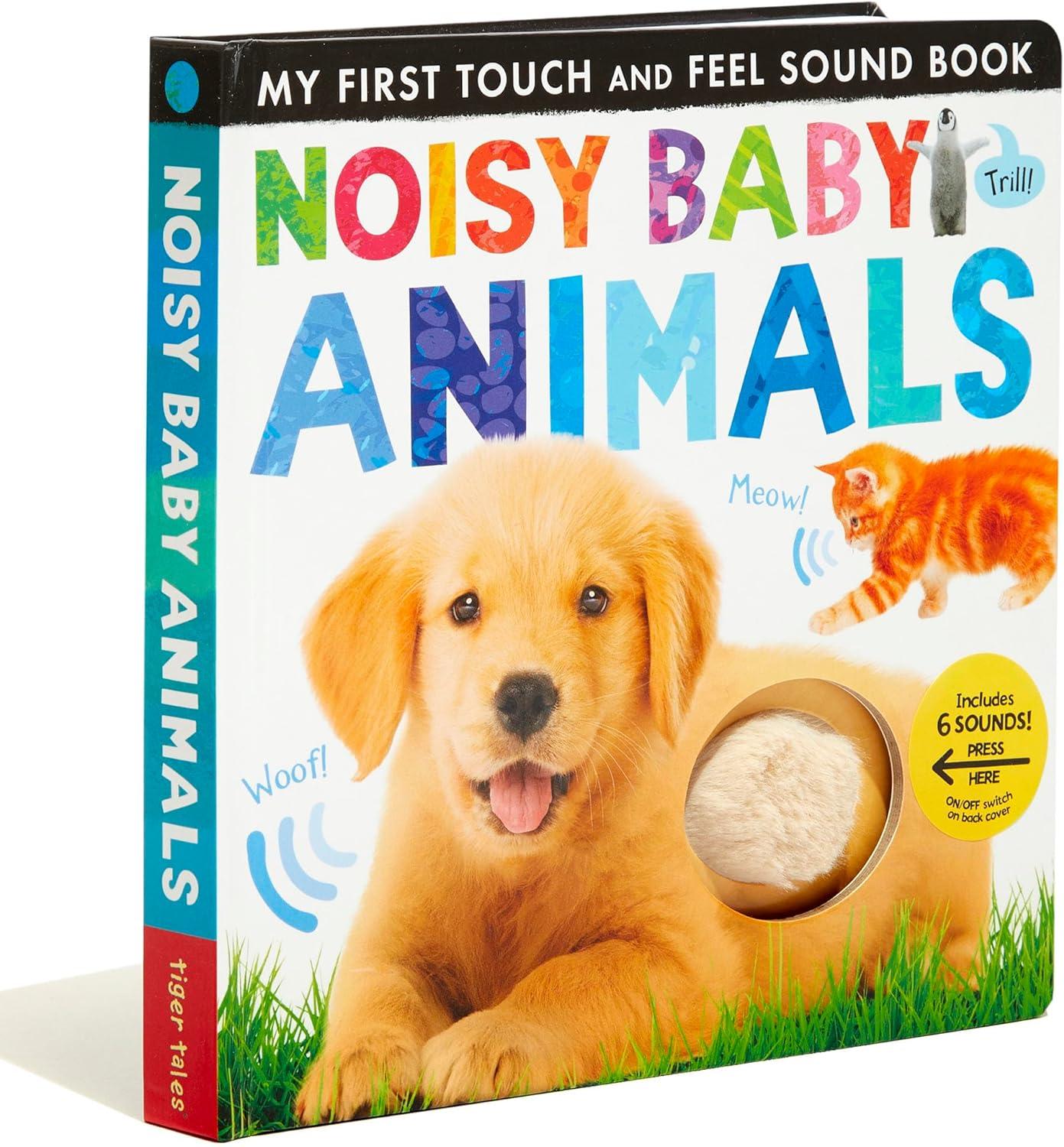 Noisy Baby Animals - (My First) by Patricia Hegarty (Board Book)
