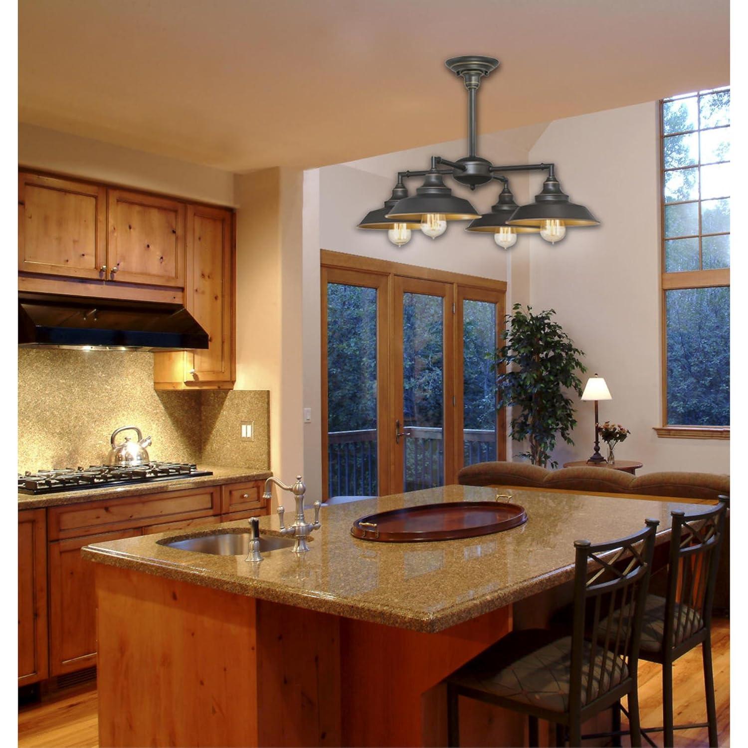 Iron Hill 4 - Light Classic / Traditional Chandelier