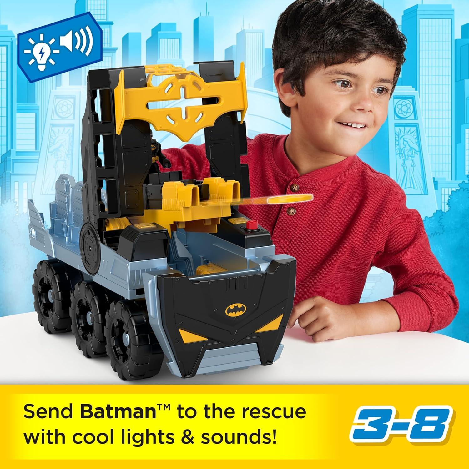 Batman Transforming Bat-Tank with Lights and Sounds