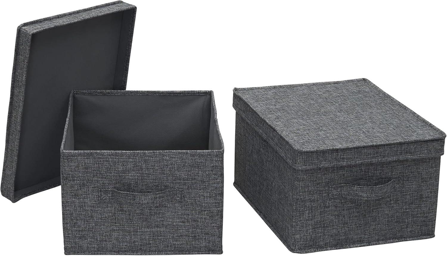 Household Essentials Fabric Bin (Set of 2)