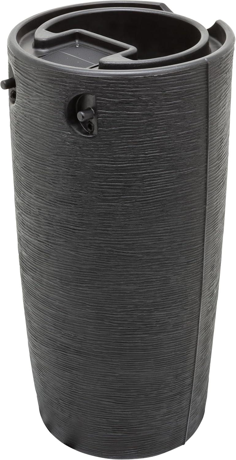 Good Ideas Good Ideas 50 Gallons Plastic Drainable Dual Overflow Planter Rain Barrel