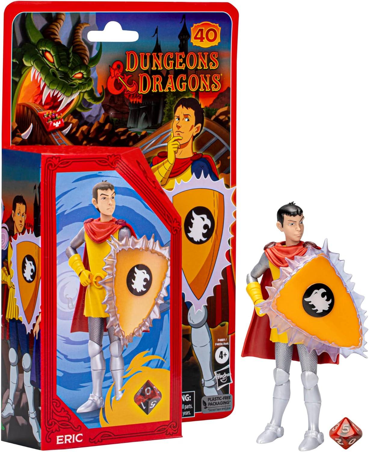Dungeons & Dragons Cartoon Classics Eric Action Figure, 6-Inch Scale