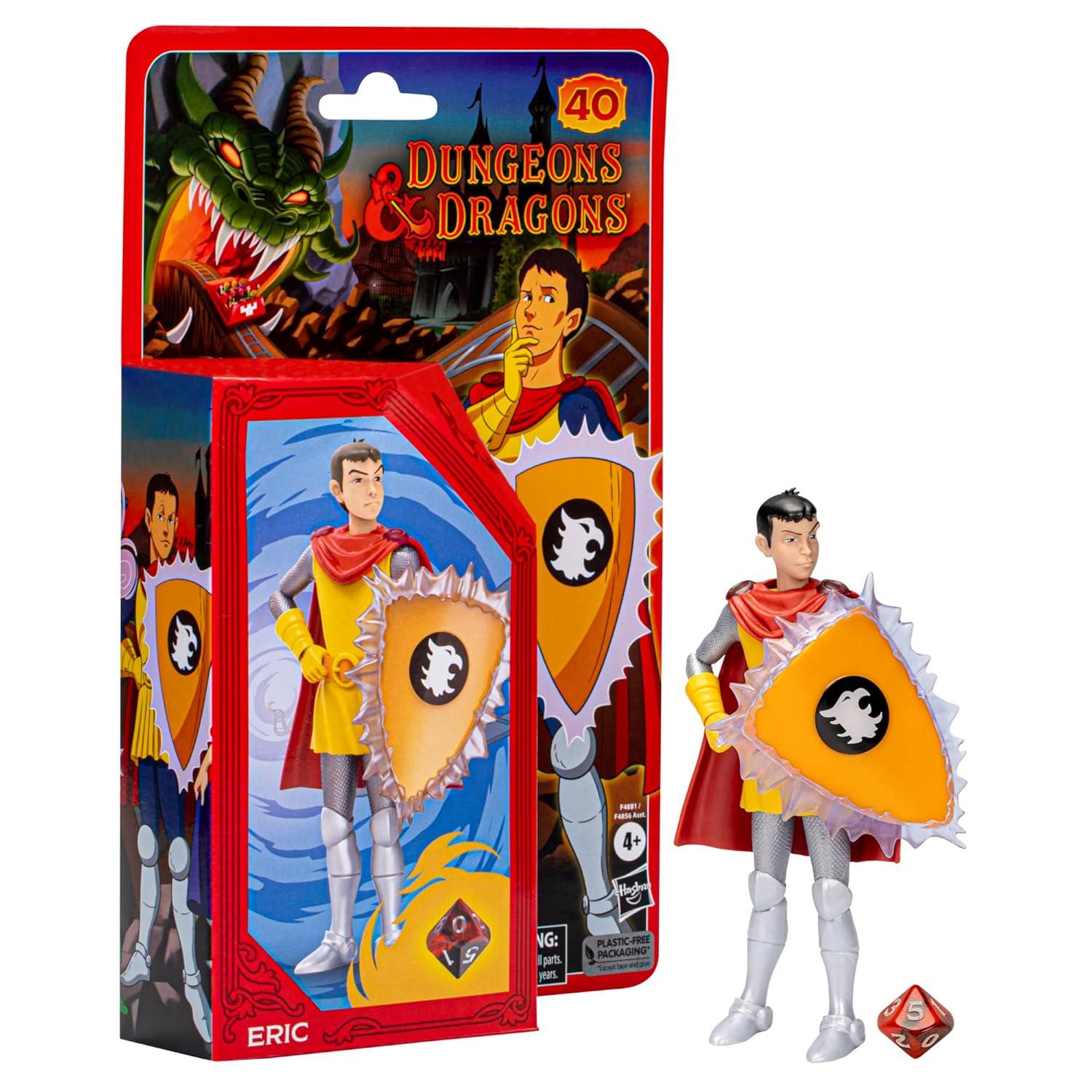 Dungeons & Dragons Cartoon Classics Eric Action Figure, 6-Inch Scale