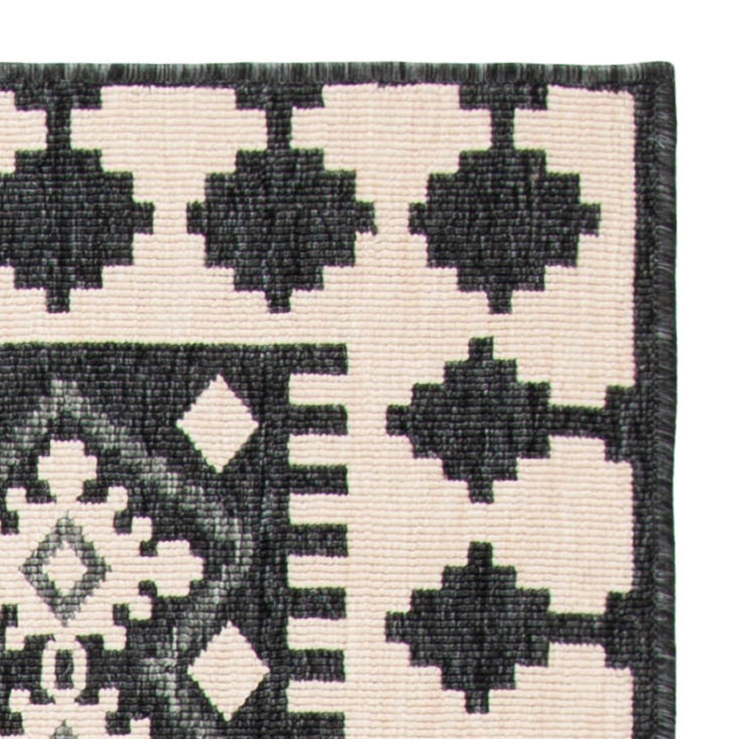 Veranda VER099 Power Loomed Indoor/Outdoor Area Rug - Ivory/Grey - 9'x12' - Safavieh