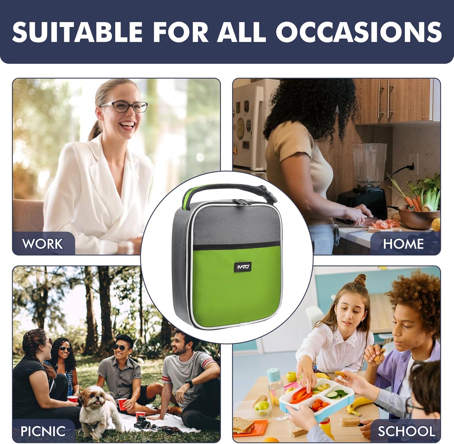 Tirrinia Tirrinia Small Insulated Lunch Bag, Mini Cooler Lunch Box, Lunch Tote