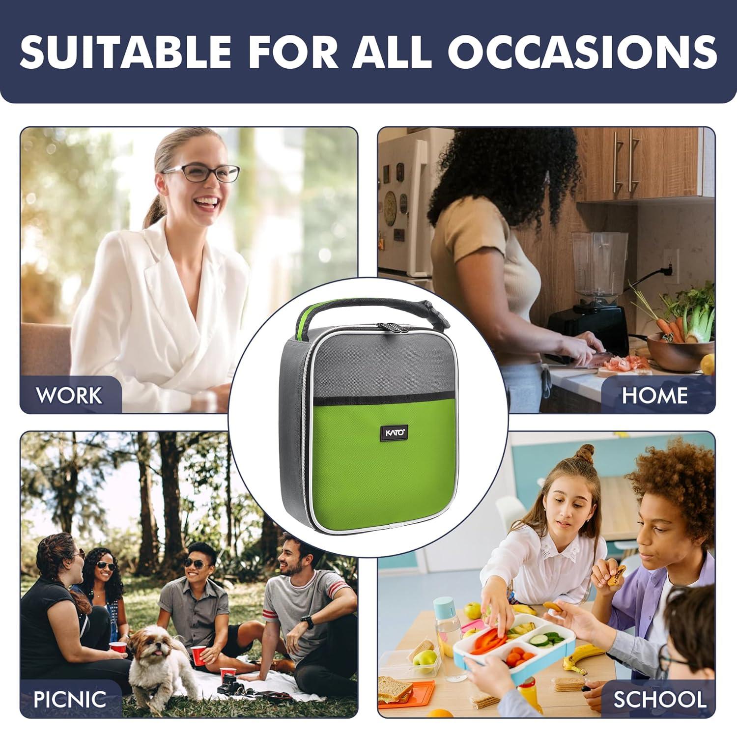 Tirrinia Tirrinia Small Insulated Lunch Bag, Mini Cooler Lunch Box, Lunch Tote