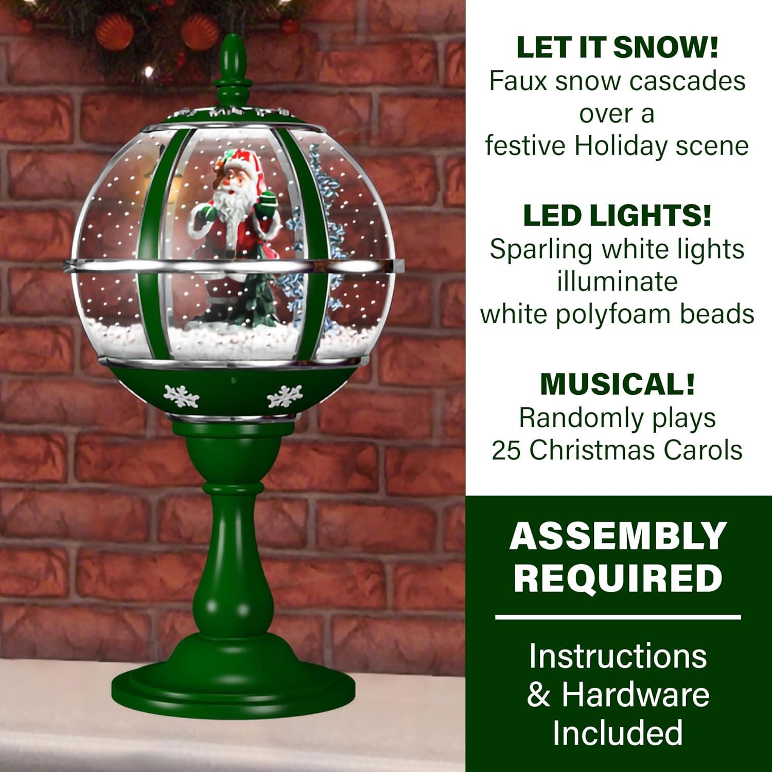 Fraser Hill Farm 23" Musical Tabletop Globe