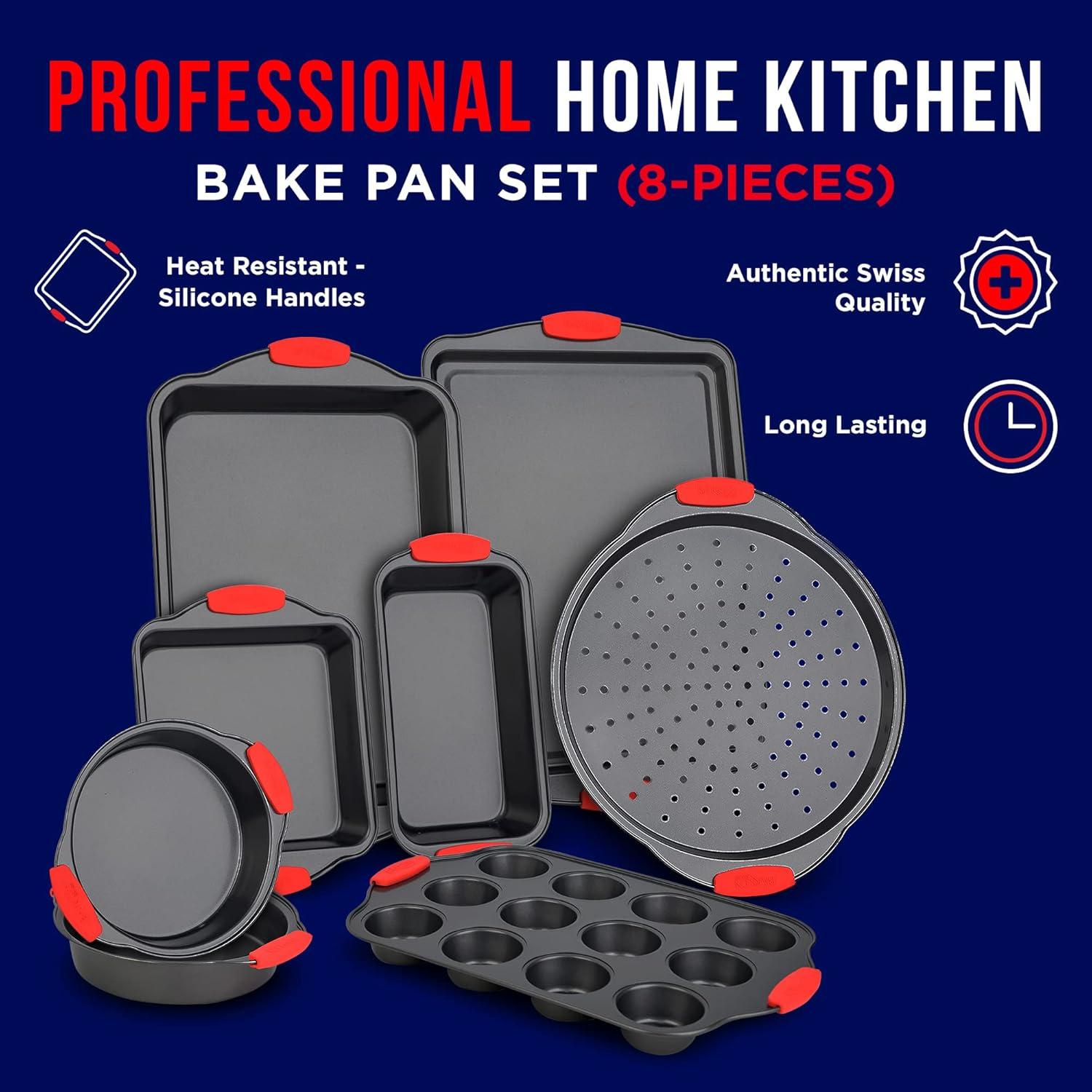 Bakken- Swiss Baking Pan Set – Deluxe Black