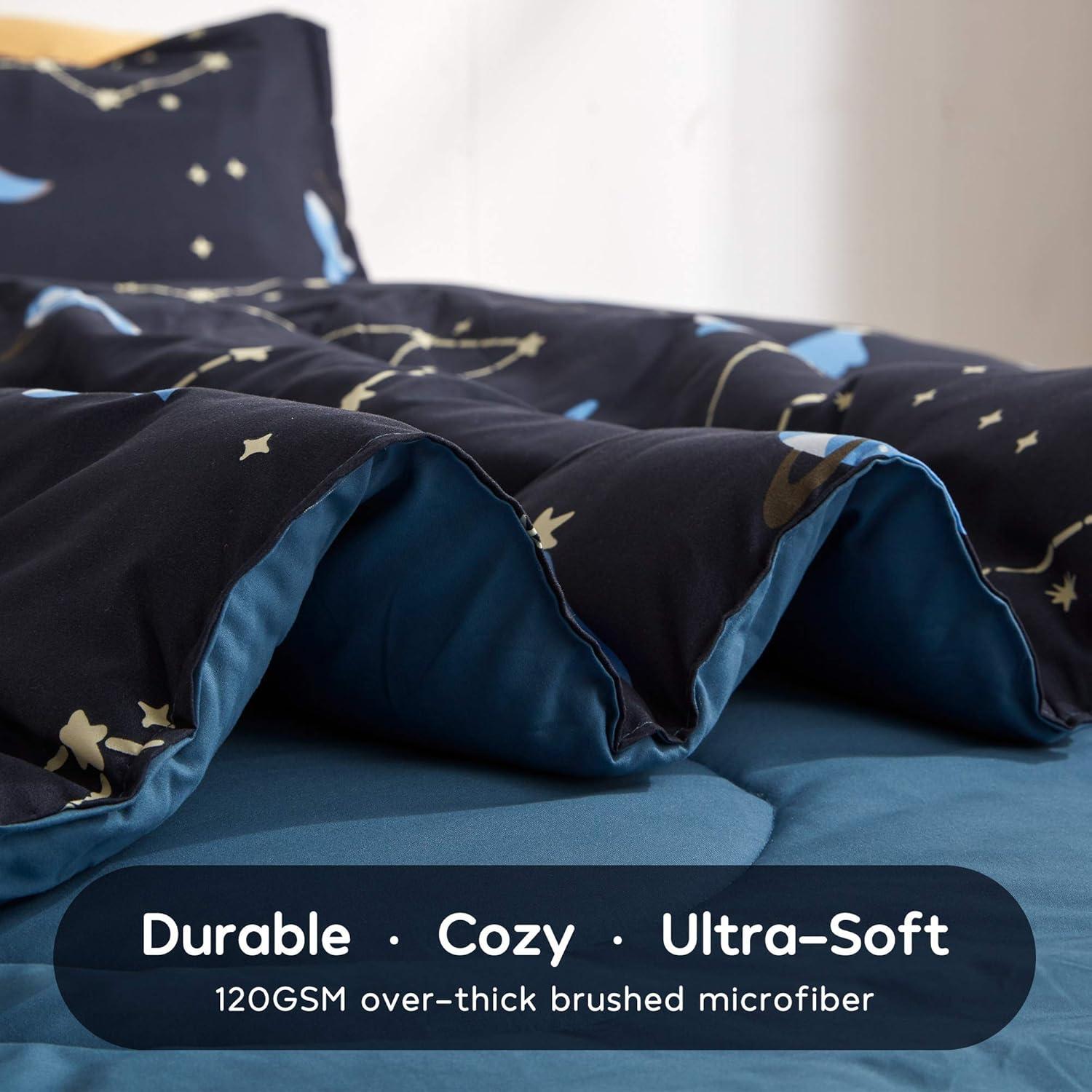 Sleep Zone Galaxy Bedding Set