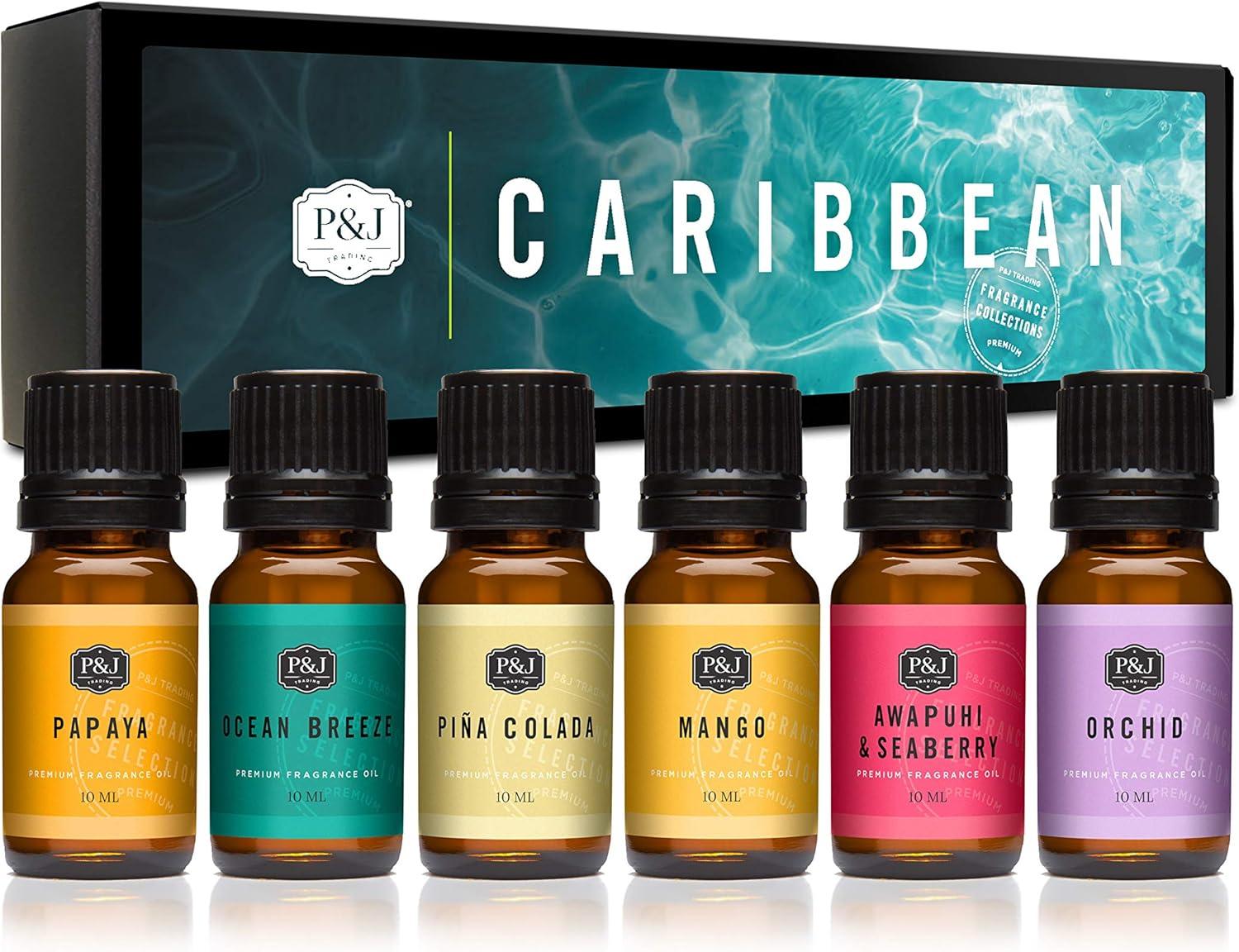 P&J Summer Fragrance Oil, Coconut, 10 ml, 6 Count