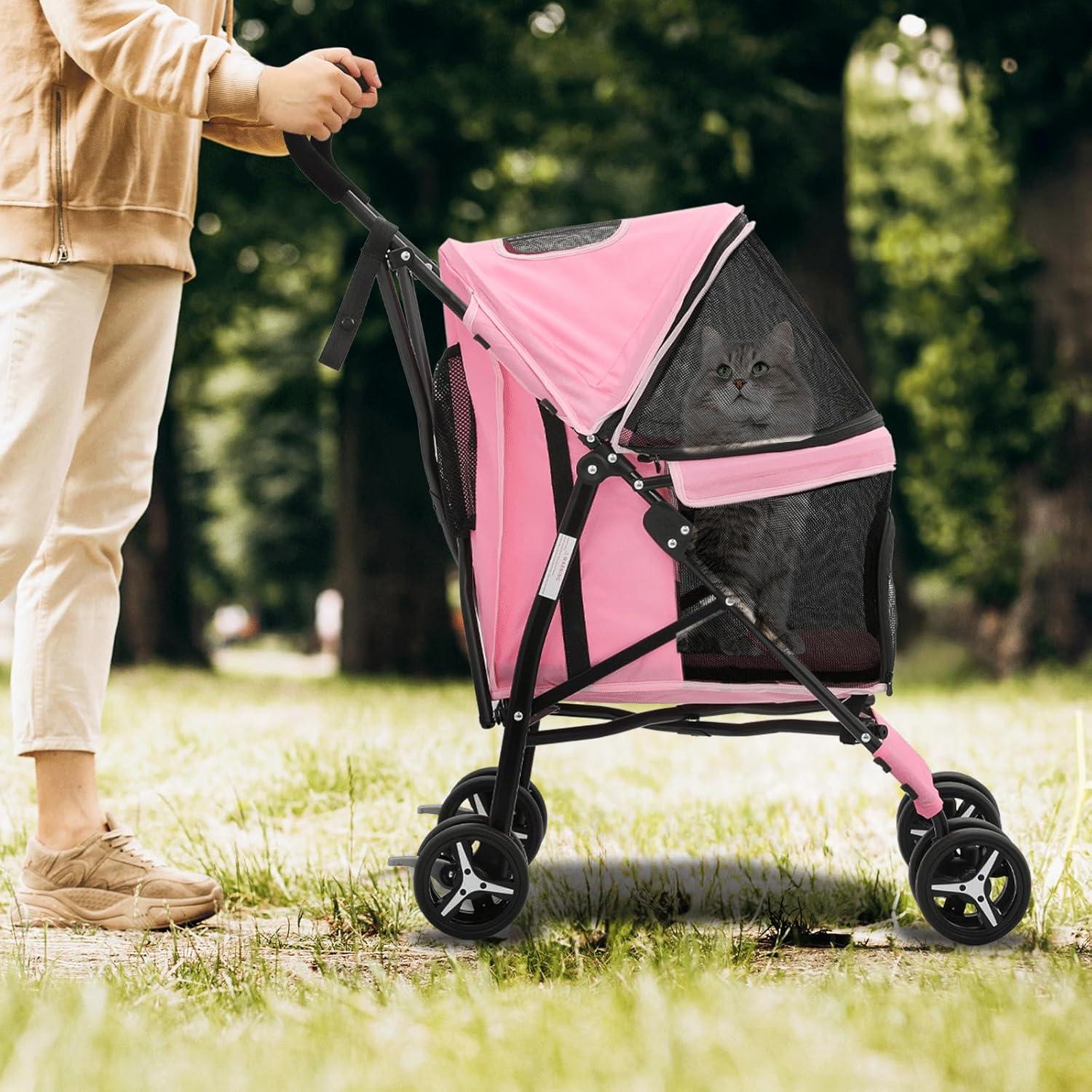 Foldable Pet Stroller
