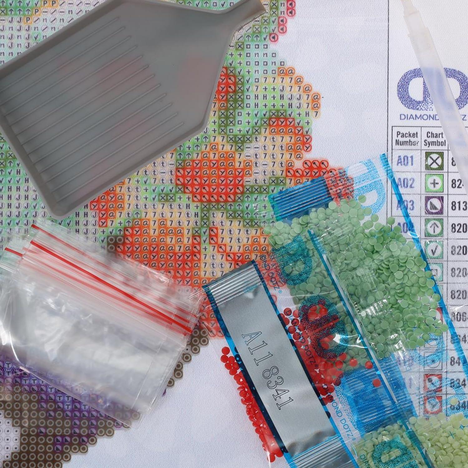 Diamond Art By Leisure Arts Succulent Bowl, 12"X12", Intermediate Diamond Painting Kits For Adults, Art For Adults, Kit, Painting