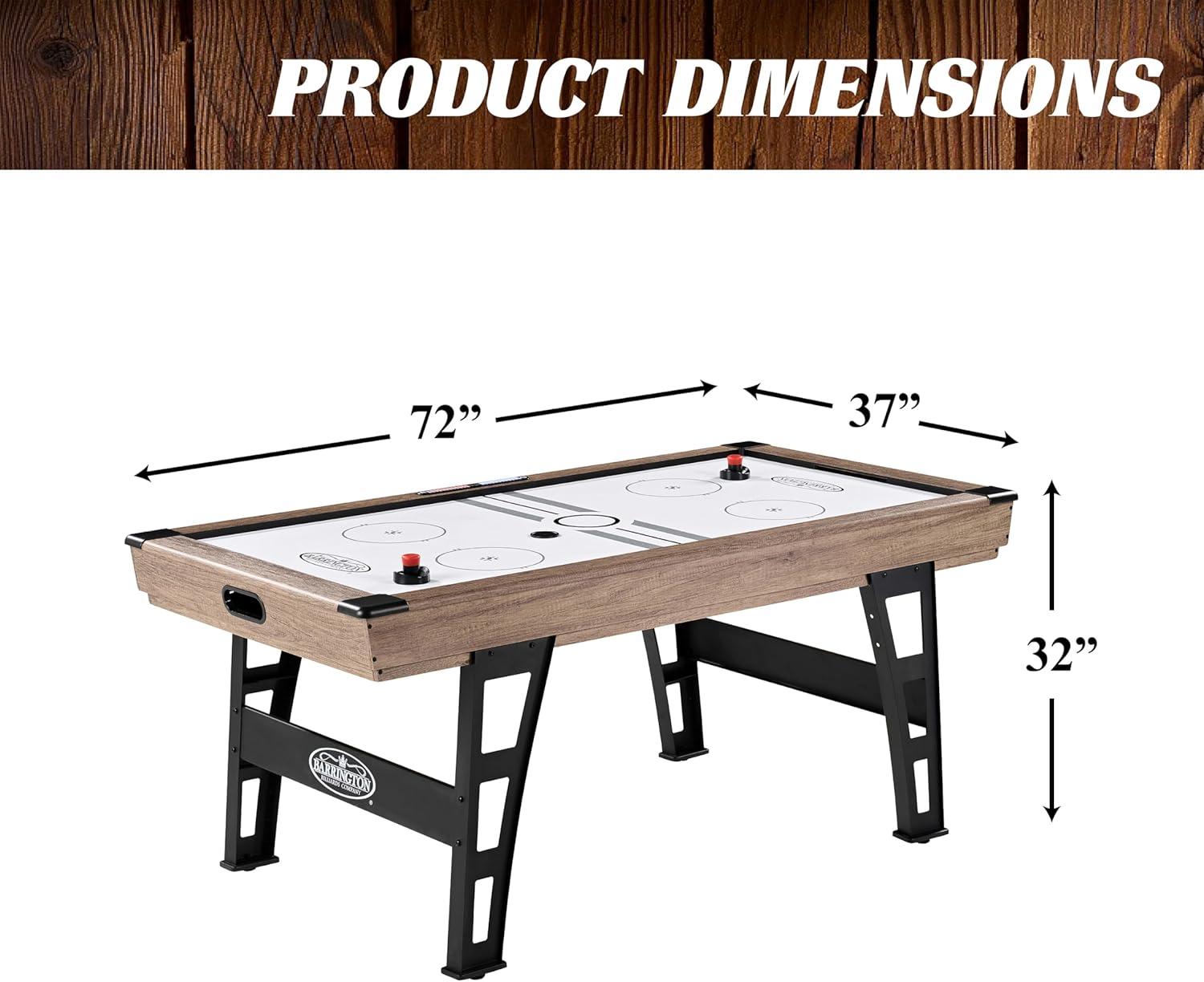 Barrington Billiards Company Barrington 5-ft Urban Collection Air Powered Hockey Table With Electronic Scorer And Sound Effects